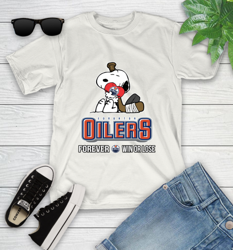 NHL The Peanuts Movie Snoopy Forever Win Or Lose Hockey Edmonton Oilers 103