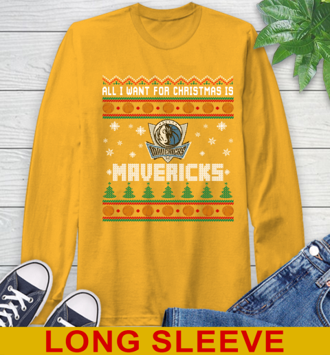 NBA Basketball All I Want For Christmas Is Dallas Mavericks 56