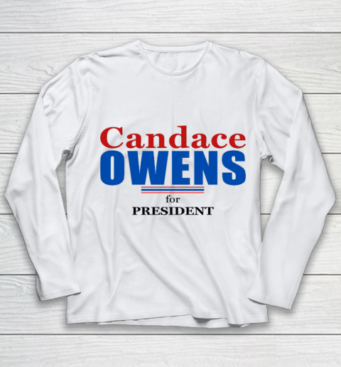 Candace Owens for President 2024 (3) Youth Long Sleeve