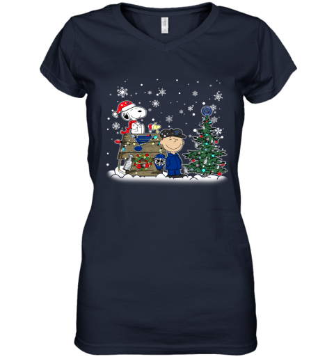 NHL St.Louis Blues Snoopy Charlie Brown Woodstock Christmas Stanley Cup  Hockey T Shirt Christmas Gift