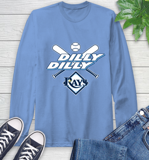 MLB Tampa Bay Rays Dilly Dilly Baseball Sports Long Sleeve T-Shirt 11