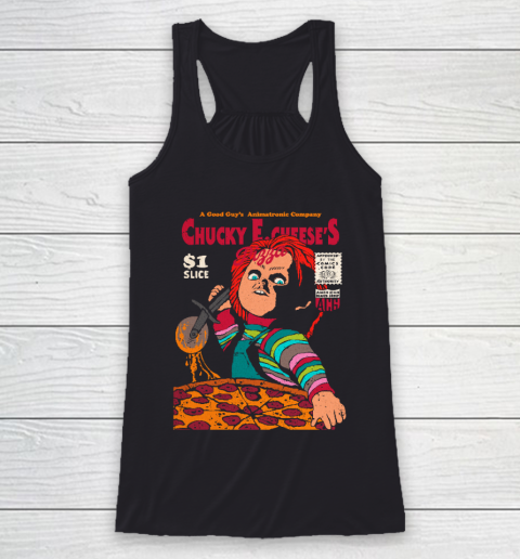 Chucky Tshirt Chucky's Pizza Racerback Tank