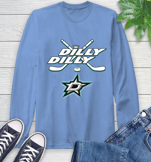 NHL Dallas Stars Dilly Dilly Hockey Sports Long Sleeve T-Shirt 11