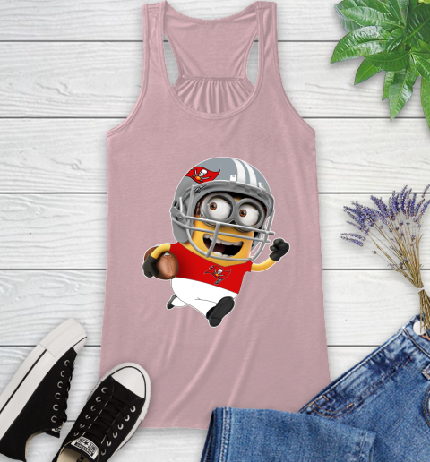NFL Tampa Bay Buccaneers Minions Disney Football Sports Racerback Tank 11