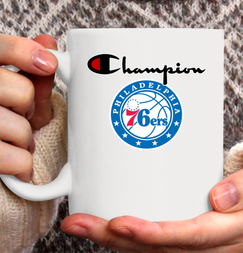NBA Basketball Philadelphia 76ers Champion Shirt Ceramic Mug 15oz