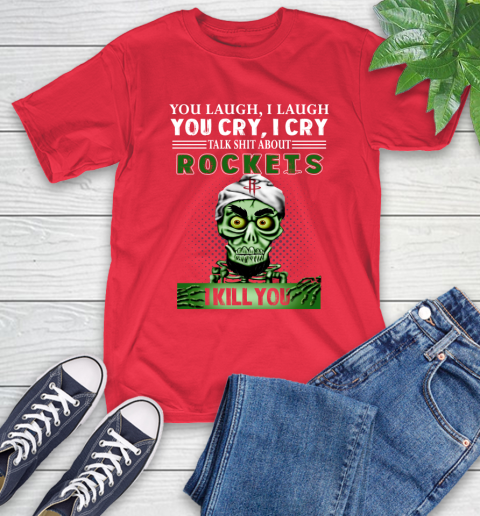 NBA Talk Shit About Houston Rockets I Kill You Achmed The Dead Terrorist Jeffrey Dunham Basketball T-Shirt 11