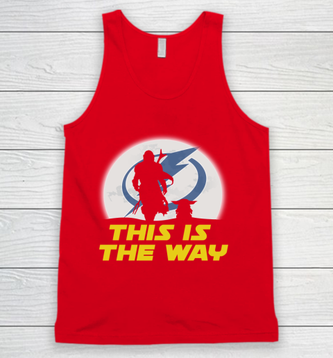 Tampa Bay Lightning NHL Ice Hockey Star Wars Yoda And Mandalorian This Is The Way Tank Top 5