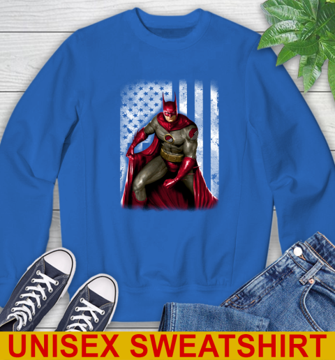 Portland Trail Blazers NBA Basketball Batman DC American Flag Shirt Sweatshirt 11