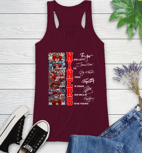 Niners Player Name And Signature San Francisco 49ers Shirts 38