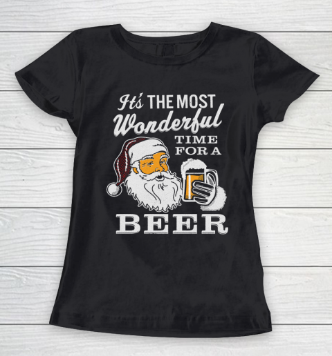 It's the Most Wonderful Time For A  Beer Lovers Women's T-Shirt