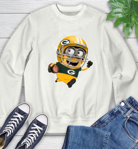 NFL Green Bay Packers Minions Disney Football Sports Sweatshirt