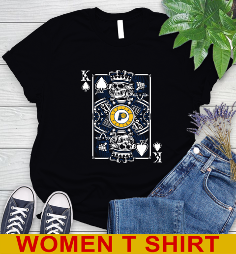 Indiana Pacers NBA Basketball The King Of Spades Death Cards Shirt Women's T-Shirt