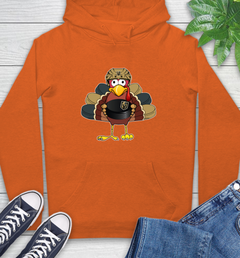 Vegas Golden Knights Turkey Thanksgiving Day Hoodie 5