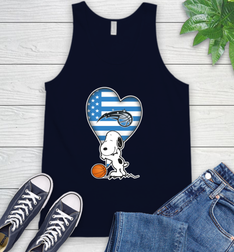 Orlando Magic NBA Basketball The Peanuts Movie Adorable Snoopy Tank Top 3
