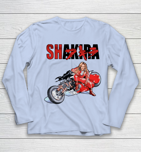 Shakira Akira Youth Long Sleeve Custom Tshirt Us