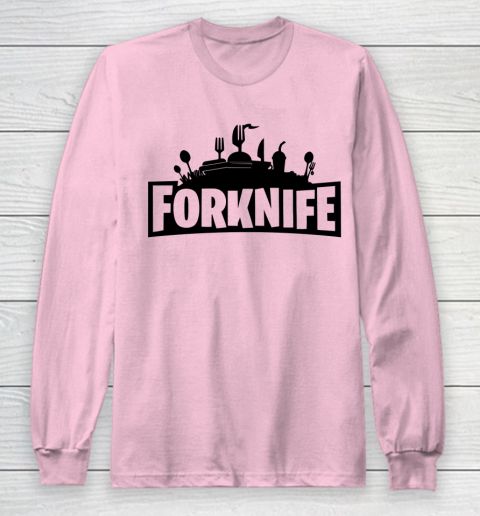 Fortnite Tshirt Forknife Long Sleeve T-Shirt 6
