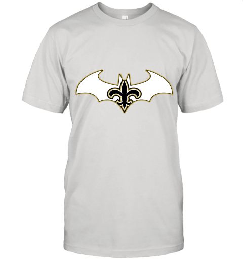 We Are The New Orleans Saints Batman NFL Mashup Unisex Jersey Tee