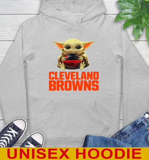 NFL Football Cleveland Browns Baby Yoda Star Wars Shirt Hoodie 6