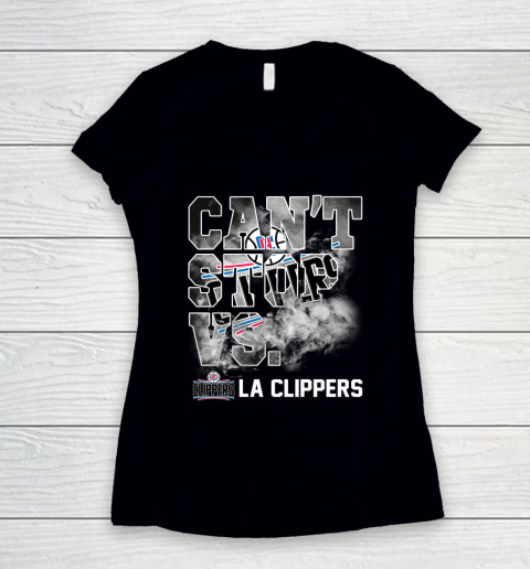 NBA LA Clippers Basketball Can't Stop Vs Women's V-Neck T-Shirt