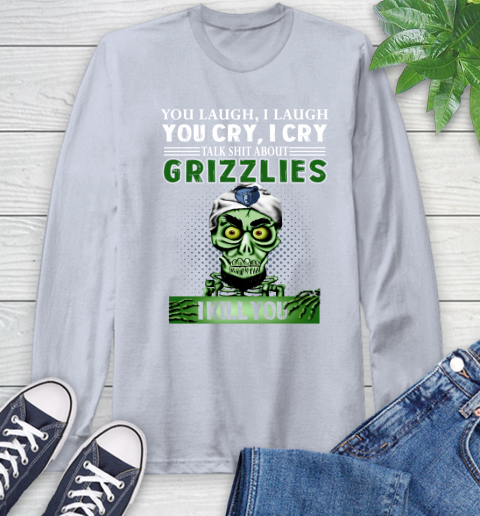 NBA Talk Shit About Memphis Grizzlies I Kill You Achmed The Dead Terrorist Jeffrey Dunham Basketball Long Sleeve T-Shirt 6