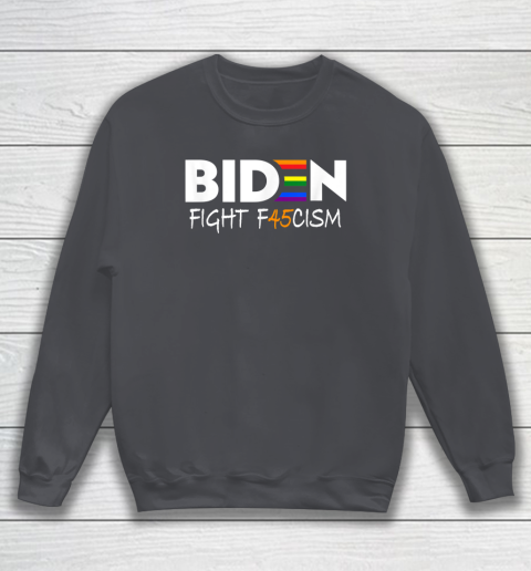 Biden Fight F45cism Shirt Biden Fight Fascism Anti Trump Sweatshirt 4 Biden Fight F45cism Shirt Biden Fight Fascism Anti Trump Sweatshirt - Image 4