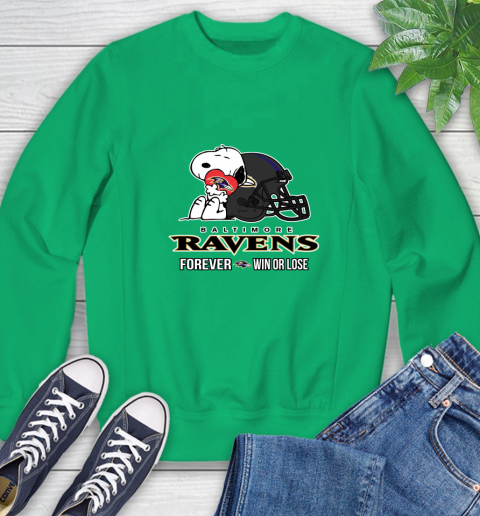 NFL The Peanuts Movie Snoopy Forever Win Or Lose Football Baltimore Ravens 30