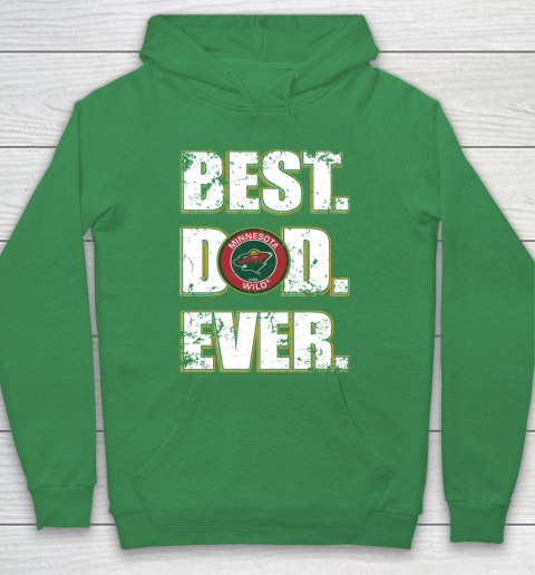 NHL Minnesota Wild Hockey Best Dad Ever Family Shirt Hoodie 5