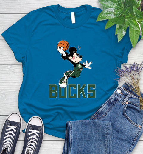 Milwaukee bucks cheap women's shirts