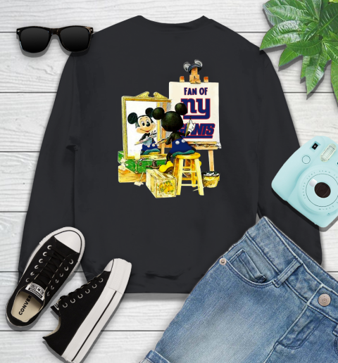NFL Football New York Giants Mickey Drawing Shirt 106