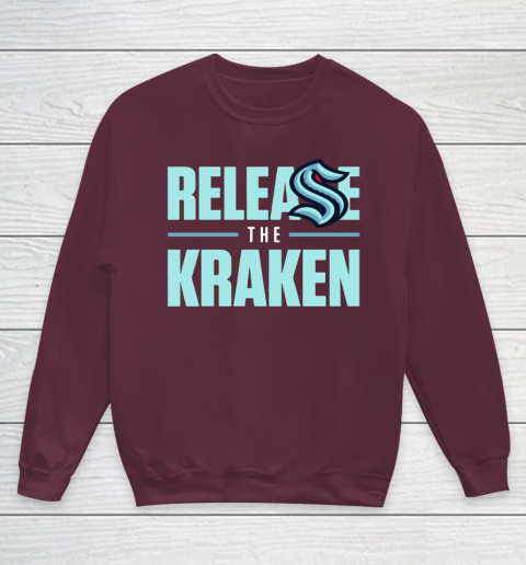 Release The Kraken T Shirt – Seattle Kraken Youth Sweatshirt 4