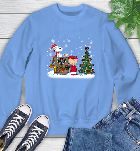 Toronto Raptors NBA Basketball Christmas The Peanuts Movie Snoopy Championship Sweatshirt 11