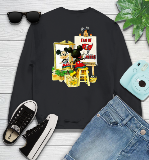 NFL Football Tampa Bay Buccaneers Mickey Drawing Shirt 106
