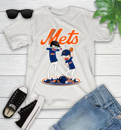 MLB New York Mets Rick And Morty Baseball 114
