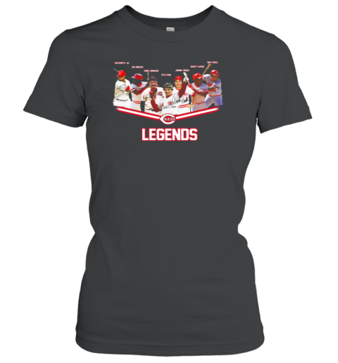 Legends Cincinnati Reds Baseball Team T Shirt Women's T-Shirt