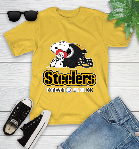 NFL The Peanuts Movie Snoopy Forever Win Or Lose Football Pittsburgh Steelers 110