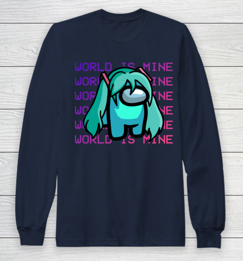 Among Us Shirt Hatsune Miku Imposter Long Sleeve T-Shirt 2