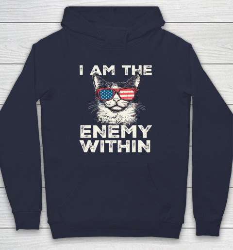 I Am The Enemy Within Tee  Kamala Harris 2024 Merch Hoodie 2
