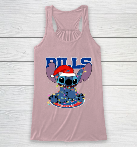 Buffalo Bills NFL Football noel stitch Christmas Racerback Tank 5