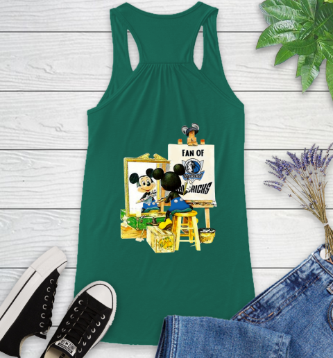 NBA Basketball Dallas Mavericks Mickey Drawing Shirt 40