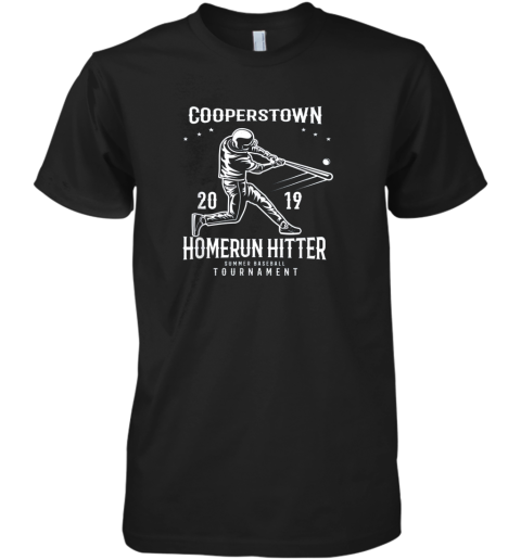 Cooperstown Home Run Hitter Premium Men's T-Shirt