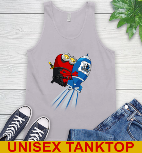 NBA Basketball Dallas Mavericks Deadpool Minion Marvel Shirt Tank Top 3