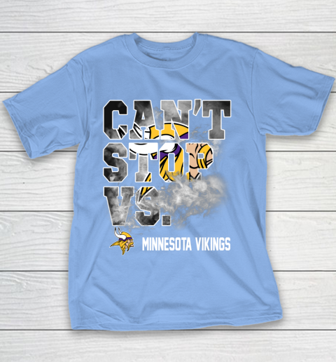 NFL Minnesota Vikings Can't Stop Vs Youth T-Shirt 8