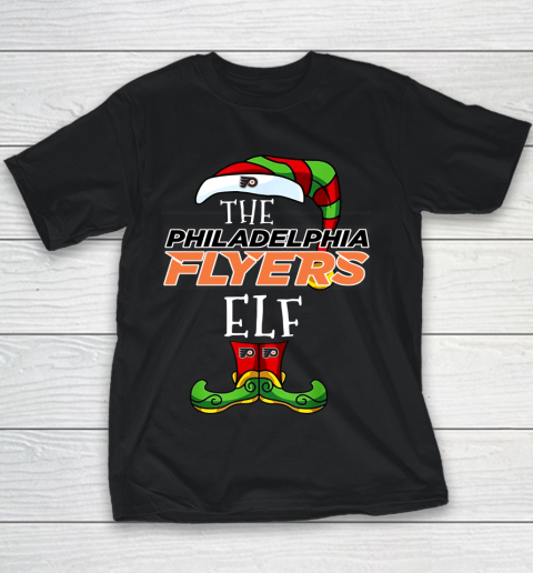 Philadelphia Flyers Christmas ELF Funny NHL Youth T-Shirt