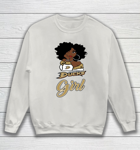 Anaheim Ducks Girl NHL Sweatshirt 10