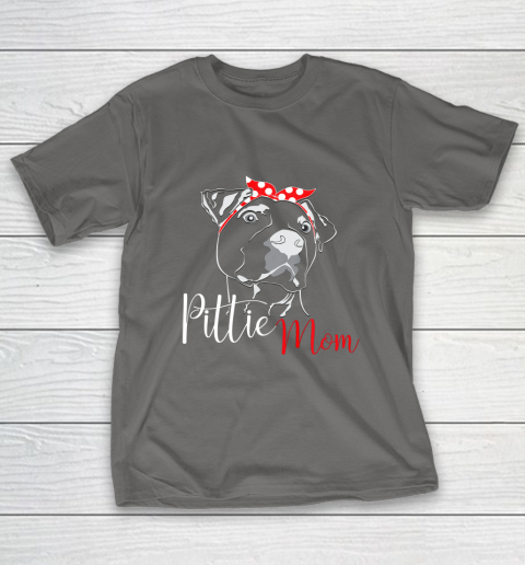 Dog Mom Shirt Pittie Mom T Shirt American Pitbull Shirt Dog Lover T-Shirt 8