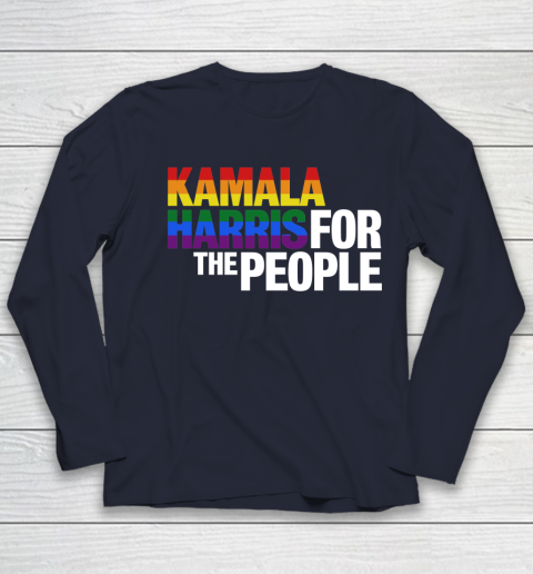 Kamala Harris 2020 for the People LGBT Youth Long Sleeve 2