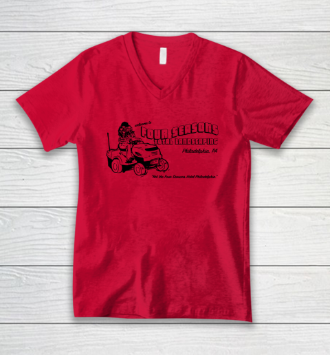Four Seasons Total Landscaping Philadelphia PA V-Neck T-Shirt 3