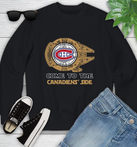 NHL Come To The Montreal Canadiens Wars Hockey Sports Youth Sweatshirt