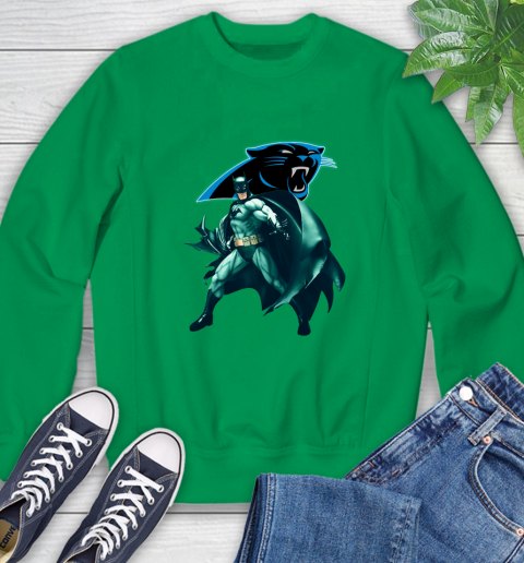 NFL Batman Football Sports Carolina Panthers Sweatshirt 6