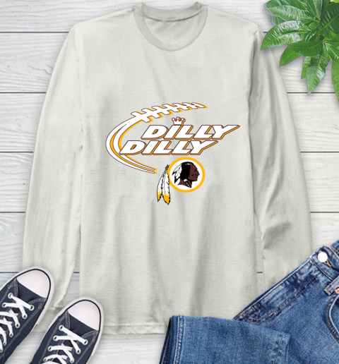 NFL Washington Redskins Dilly Dilly Football Sports Long Sleeve T-Shirt 12